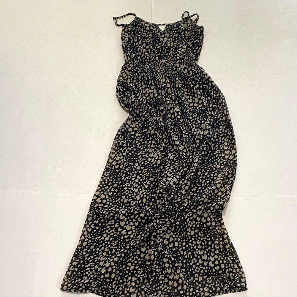 One Clothing Elegant Black and Cream Women's Dress